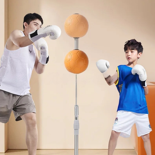 🥊 كرة تدريب الملاكمة وردّ الفعل – للأطفال والبالغين لتحسين السرعة والتركيز