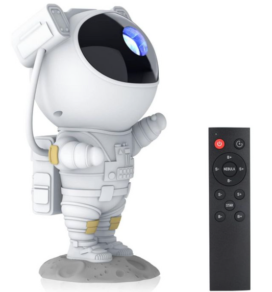 رائد الفضاء مصباح النجوم بأضواء فلكية للنجوم و الكواكب متعدد الأشكال والاضاءات